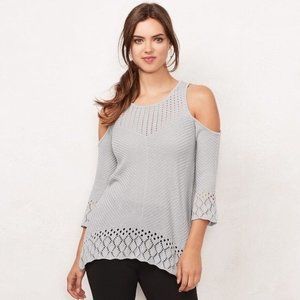 LAUREN CONRAD - LN - Cold Shoulder Sweater